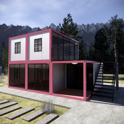 China Modern supplier luxurious prefab container homes high quality modular house villa prefabricated with fullt furnished in philippines for sale