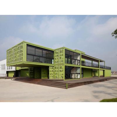 China Modern wholesale custom sea container homes 20ft and 40ft prefab shipping tiny container house prefabricated home for sale