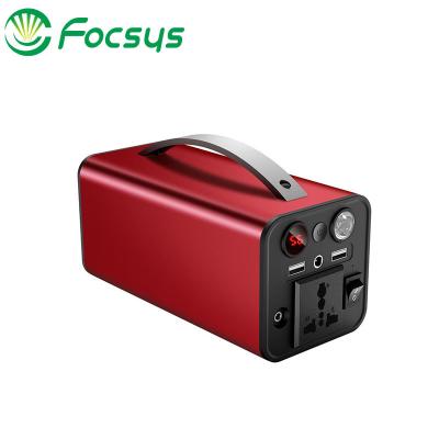 China Factory Price 158Wh Flashlight Flashlight 15V 12V10A Mppt Lithium Battery Power Station Outdoor Solar Portable Power Station for sale