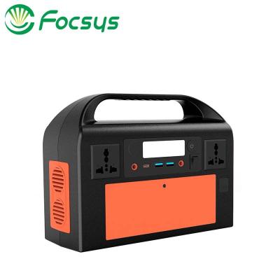 China Type C 15V 12V10A Hot Sale Flashlight Mppt Sine Wave Lithium Batteries Solar Power Station Outdoor Portable Pure Power Station for sale