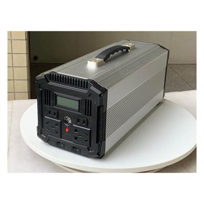 China Lighting 600W Portable Outdoor Solar Type Power Bank Energy Storage Power Supply Camping for sale