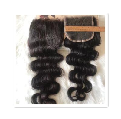 China Easily Installed Lishahair 5x5 HD Lace Bodywave Closure 100% Indian Hair, 4x4 5x5 6x6 HD Lace Closure for sale