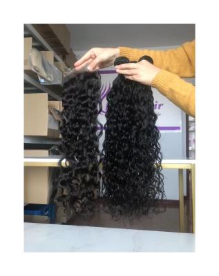 China Wholesale Loose Deep Wave Virgin Hair Bundles With HD 13x6 Lace Frontal Virgin Hair 3 Bundles for sale