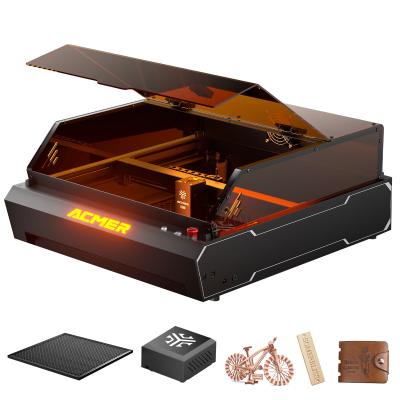 China 2 In 1 Dual Laser Laser Engraving Cutting Machine 390x400mm Engraving Working Area for sale