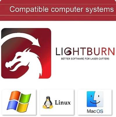 China LightBurn Software GCode License Key Compatible Windows Mac OS and Linux for sale