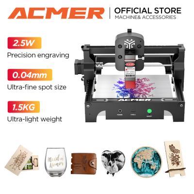 China ACMER S1 0.04*0.04mm Spot size,ACMER S1 Portable Laser Engraver Mini Machine, for sale