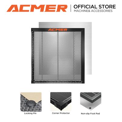 Chine ACMER E10 Laser Honeycomb Lit 440*440mm,Low Maintenance Honeycomb Core Lit avec une surface lisse et la stabilité à vendre