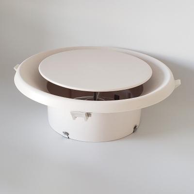 China Modern round ABS diffuser 250mm 300mm plastic air outlet dn150mm 200mm white duct ceilling for sale