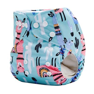 China Custom Logo Washable Nappy Baby Diapers Printed Customized Design Quick Dry Newborn Cloth Diapers for sale