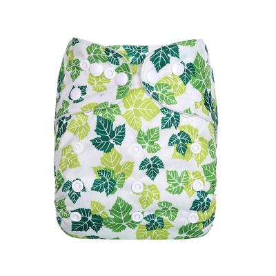 China New Design Printed Sleepy Cloth Diapers One Size Adjustable Reusable Diapers Baby Diaper for sale