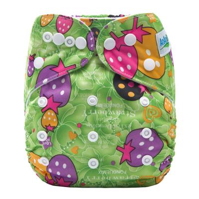 China One Size Printed Baby Cloth Diapers Custom Adjustable Eco Friendly Cloth Diaper for sale