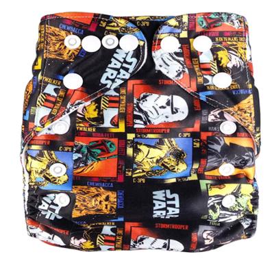 China OEM ODM Digital Printed Printing One Size Fits All Babies Cloth Cloth Diapers for sale