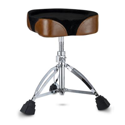 China New Type Wooden Musical Instrument Brown Stools Drum Stools Good Price Wooden Chairs Comfortable for sale