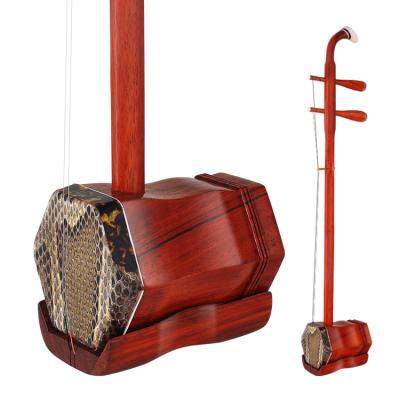 China Various Professional Chinese Folk Erhu Musical Instrument 2 String Good Quality Sound Perfect Voice for sale