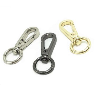 China Durable High Quality Zinc Alloy Hook, Bag Hook, Lobster Hook For Bag Accessories Metal Lanyard Revolving Hook For Bags 4cm for sale