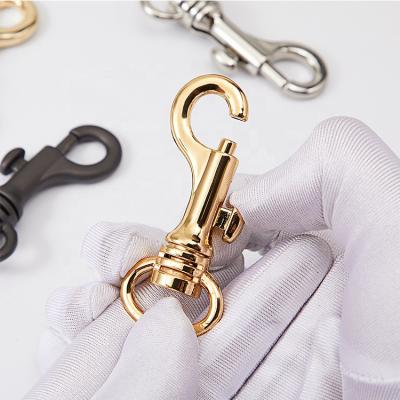 China Garment\jeans\DIY\bags\cover high-grade buckle lanyard bag accessories hardware spring dog hook leather bag hook metal snap fittings 64mm for sale