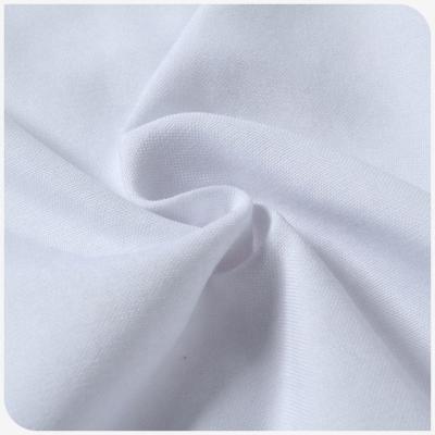 China Waterproof canvas fabric for tc65/35 45x45 133x72 bleached/65% 35% tc poplin fabric suit shirting fabric for sale