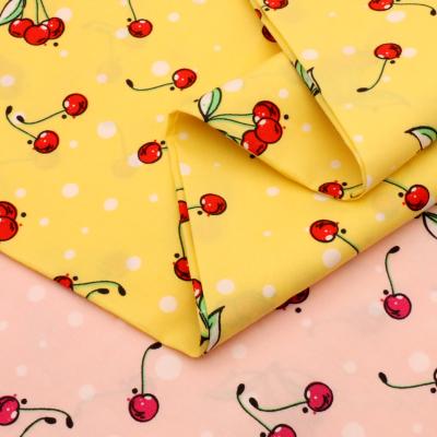 China Shrink-resistant 100% organic printing cotton fabric for clothing for sale