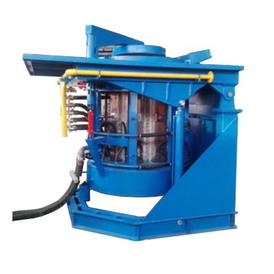 China ISO 1 Ton Metal Industrial Melting Furnace Copper Cast Iron Furnace for sale