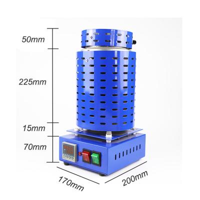 China De Inductie3kg Gouden Smeltende Oven van de temperatuurcontrole Te koop