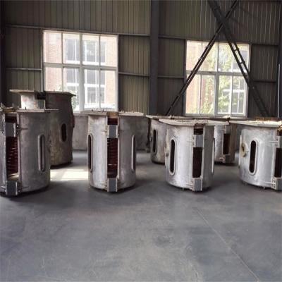 China CE 3 Ton Medium Frequency Melting Furnace 1800C Electric Metal Smelter for sale