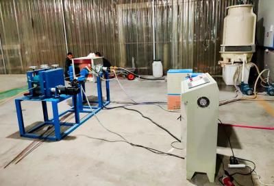 Cina Rod Casting Machine di rame continuo orizzontale 90KW per alluminio in vendita