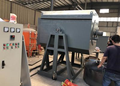 China 150kg Resistance Heating Furnace Drum Furnace Quenching Hardening Furnace For Screw for sale