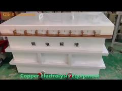 Copper electrolytic equipment