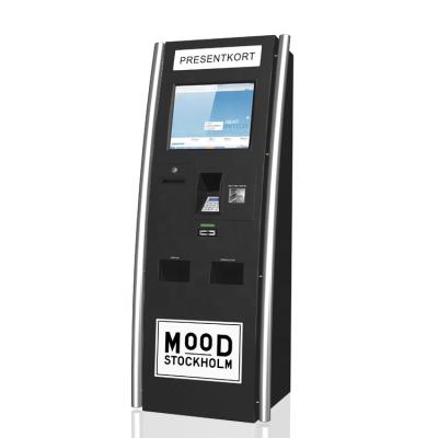 China 21.5 Inch Indoor Touch Screen Self Service Kiosk Ticket Vending Machine Kiosk Bill Payment Terminal Machine for sale