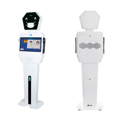 China Professional Thermal Imaging Multi-point Temperature Alarm I/O Maker Robot Measurement Automatic Face Recognition Machine for sale