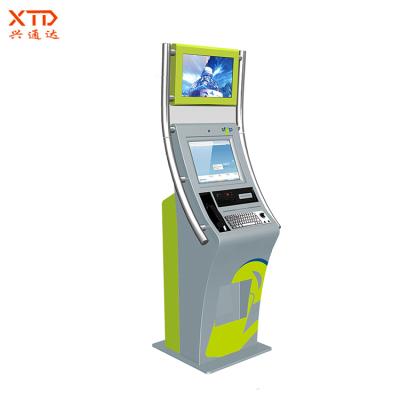 China Outdoor Self Service Borrow Return Book Terminal Smart Kiosk With Card Reader Nfc Reader Bar Code Reader for sale