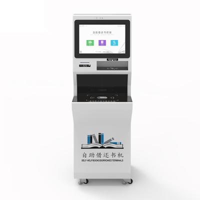 China Indoor Payment Kiosk Book Check In And Self Service Kiosk With RFID Reader for sale