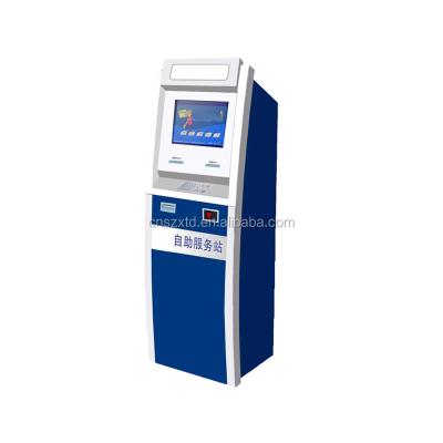 China Smart terminal indoor self-service all in one screen ATM machine kiosk effect payment kiosk cash exchange terminal for sale