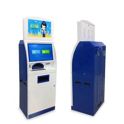 China Indoor Gas Card Refill Card Publishing Note Recycler Receipt Printer A4 Vandal Proof Printer Health Kiosk for Government Public Affairs for sale