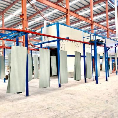 China Building Material Shops Spraying line for medical door Spraying equipment Surface spray treatment for sale