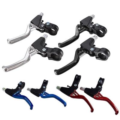 China Lightweight Aluminum BMX MTB Bicycle Brake Grip Mountain Bike Cycling Brake Levers V/Disc Brake Levers for sale