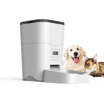 China Cat Smart Feeder Automatic Control With Pet Auto Feeder Food Dispenser Portion And Programmable Timer for sale