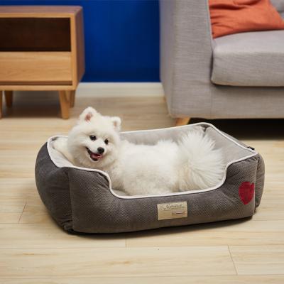 China Factory Sale Breathable Removable Pet Bed Large Pet Bed Set Luxury Pet Bed Cushion For Large Dog Sled Dog for sale