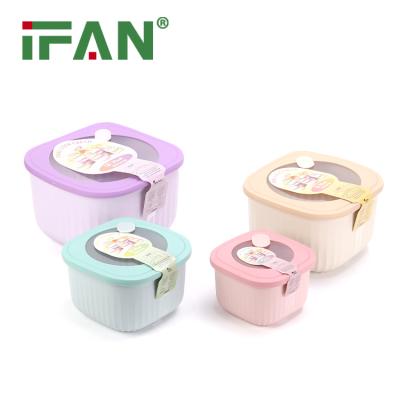 China Hot Selling Freshness Preservation Factory Storage Kitchen Containers 4 Pack Food Storage Container Airtight Plastic Storage Containers for sale