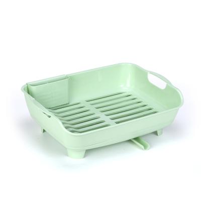 China Sustainable Dish Rack Drying Kitchen Storage Buffet Organizer Dish Rack Kitchen Plastic Dish Rack for sale