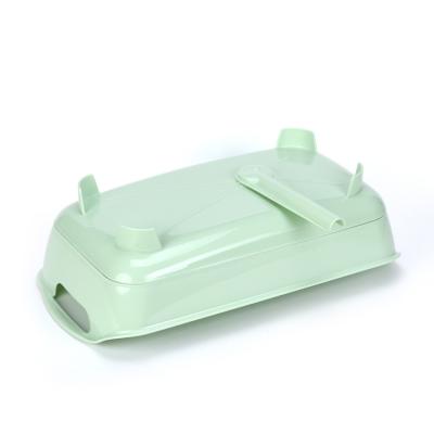 China Sustainable Collection 2 Tiers Dish Rack Kitchen Multifunctional Plastic Dish Drying Rack Plastic Plastic Dish Rack for sale