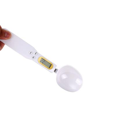 China Weight Measuring High Accurate 0.1-500g LCD Digital Measuring Soapdigital Measuring Spoon Scale Digital Rice Paddle Spoon Scale for sale