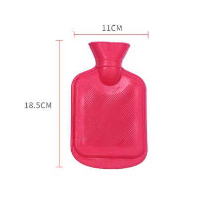 China Printed Fabric Drop Shipping 500ml 1000ml 1500ml 2000ml 2500ml Water Bottle Red Rubber Hot Water Bottle Plush Guangzhou for sale