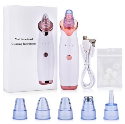 China Pore ​​Shrinking 2021 Beauty Equipment Vacuum Blackhead Wrinkle Remover Face Remover Acne Device Derma Suction Tool Vacuum Noi Electric Points for sale