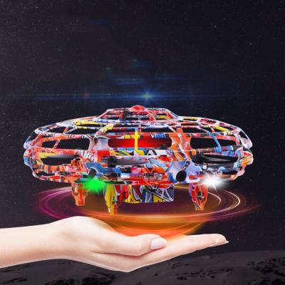 China With LED Lights LED Manual Drones For Kids Or Adults - Hands Free Mini Drone Motion Sensor, Easy Small Indoor UFO Toy Flying Ball Drone for sale