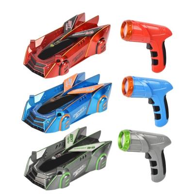 China Wholesale new RC hobby children follow in the real laser-guided rc climbing wall car, climbing wall toy car for sale