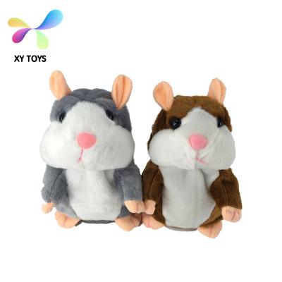 China 2018 Hot Sale RC Hobby Talking Plush Stuffed Toys Repeat Hamster Imitation Hamster Talking Pet Toy for sale