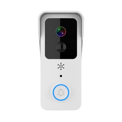 China Smart Ring Door Bell Two Way Doorbell 1080p Motion Detection QCZ Camera T32 Night Vision Wifi Phone Intercom Wireless Audio Video Doorbell for sale