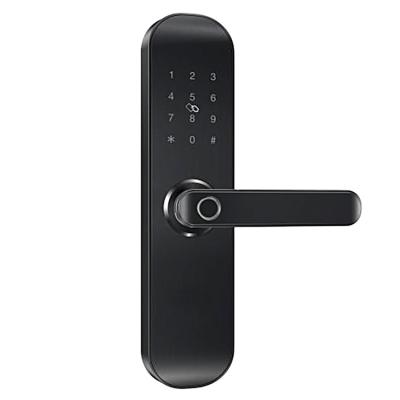 China Wide Touch Screen Smart Door WiFi APP Keyless Remote Control Entry Door Lock Home, Office, Basement Door for sale