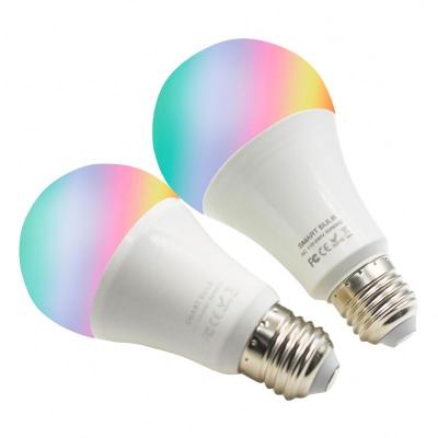 China Traditional E26/E27/B22 9W smart home 800lm RGB zigbee smart bulb white light can be used as normal light bulbs zigbee bulb for sale